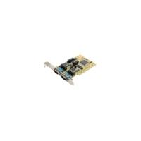StarTech.com 2 Port RS232/422/485 PCI Serial Adapter w/ ESD - 2 x 9-pin DB-9 Male RS-232/422/485 Serial Universal PCI