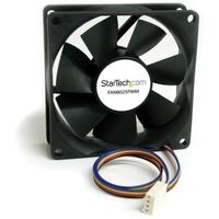 StarTech 80x25mm Computer Case Fan with PWM Pulse Width Modulation Connector
