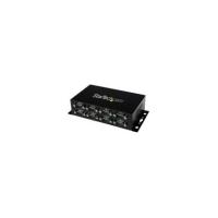 startechcom 8 port usb to db9 rs232 serial adapter hub industrial din  ...