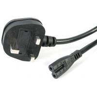 StarTech.com 2 Slot Laptop Power Cable 1.8m (UK Plug)