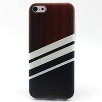Stripe Pattern TPU Material Phone Case for iPhone 5C