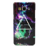 Starry sky Pattern TPU Soft Case for Galaxy A5/Galaxy A3