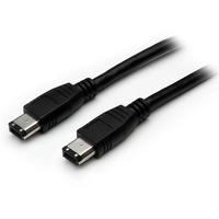 startechcom 6ft 6 6 mm ieee 1394 firewire cable