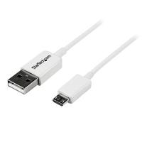 startechcom 1m micro a to micro b usb cable white