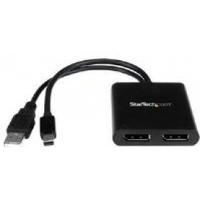 startechcom mst hub mini displayport to 2x displayport