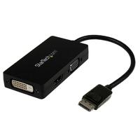 StarTech DisplayPort to VGA/DVI/HDMI Adapter Black