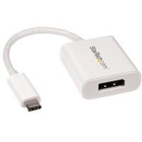 StarTech.com USB-C to DisplayPort Adapter - 4K 60Hz - White