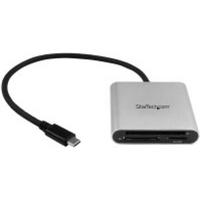 StarTech.com USB 3.0 Flash Memory Multi-Card Reader / Writer with USB-C - SD microSD CompactFlash card reader