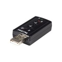 StarTech.com Virtual 7.1 USB Stereo Audio Adapter External Sound Card