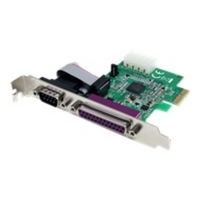StarTech.com 1S1P Native PCI Express Parallel Serial Combo Card with 16950 UART