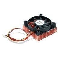 startech 1u socket 7370 cpu cooler fan with copper heatsink