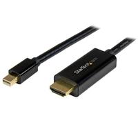 StarTech.com Mini DisplayPort to HDMI Adapter Cable 5m (15 ft.) 4K 30Hz
