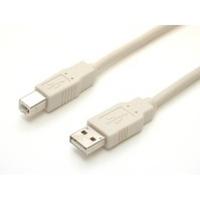 startechcom transparent 3m usb 20 cable a to b