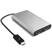 StarTech.com Thunderbolt 3 to Dual HDMI Adapter (4k 30Hz)