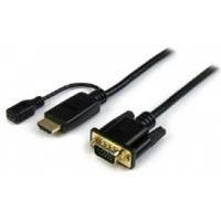 StarTech.com (10 feet) HDMI to VGA Active Converter Cable - HDMI to VGA Adapter - 1920 x 1200 or 1080p