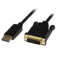StarTech.com 3ft DisplayPort to DVI Active Adapter Converter Cable (Black)