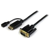 startechcom 3ft hdmi to vga active converter cable