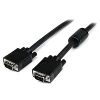 startechcom 7m coax high resolution monitor vga video cable hd15 to hd ...