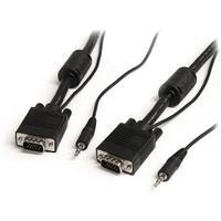 StarTech.com 5m Coax High Resolution Monitor VGA Cable with Audio HD15 M/M