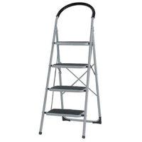 STEP LADDER 4 TREAD GREY/BLUE 35...