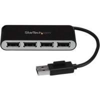 StarTech 4-Port Portable USB 2.0 Hub with Built-in Cable