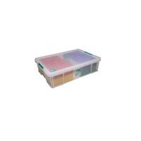 STORESTACK 37 LITRE BOX CLEAR