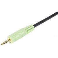 stereo output cord 35 mm jack malemale pc99 green 10m