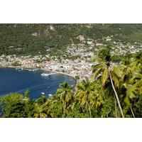 St Lucia Speed Boat and Sightseeing Tour to Soufriere