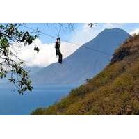 Stand Up Paddle Board or Kayak and Extreme Zipline Adventure from Panajachel