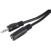 Stereo Audio Extension Cord 3.5-mm Jacks Male/Female- 3M