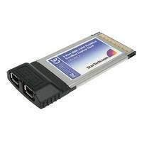 StarTech FireWire card Adaptor - CardBus - Firewire - 2 ports