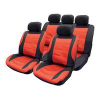 Stretch To Fit Car Seat Covers, Red