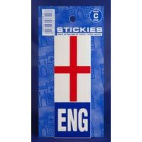 St George Eng Number Plate Sticker