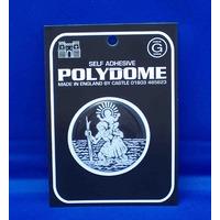 St Christopher Polydome Sticker