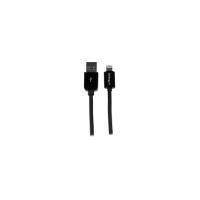 StarTech.com 15cm (6in) Short Black Apple 8-pin Lightning Connector to USB Cable for iPhone / iPod / iPad