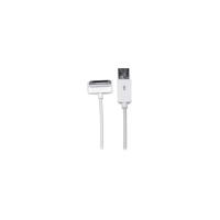 StarTech.com 2m (6 ft) Long Down Angle Apple 30-pin Dock Connector to USB Cable for iPhone / iPod / iPad with Stepped Connector
