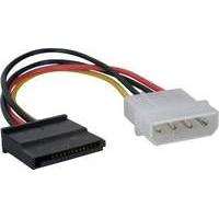 Startech Power Cable Adaptor-15 Pin Sata Power(m)-4 Pin Internal Power (m)-0.2M