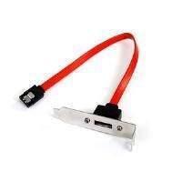 Startech Low Profile Latching Sata To Esata Plate Adaptor (0.3m)