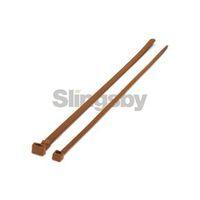 STANDARD BROWN NYLON CABLE TIES 100 x 2.5MM, PACK OF 1000