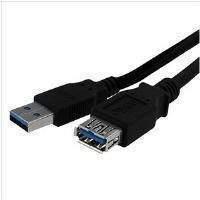 StarTech SuperSpeed USB 3.0 Extension Cable A to A M/F Black (1m)