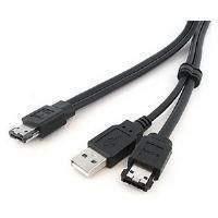 startech esata and usb a to power esata cable mm 09m