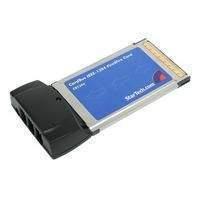 startech 3 port ieee 1394 firewire cardbus adaptor with digital video  ...