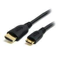 StarTech 0.5m High Speed HDMI Cable with Ethernet - HDMI to HDMI Mini- M/M
