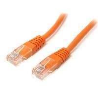 StarTech CAT5e (15m) 350MHz Molded UTP Orange Patch Cable