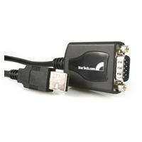 Startech Usb To Rs-232 Adaptor With Com Retention - Serial Adaptor - Usb - Rs-232 - 1 Ft