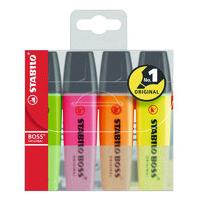 Stabilo Boss Highlighter Pens - 4 Pack