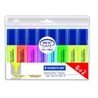 STAEDTLE HIGHLIGHTERS PK6 PLUS 2...