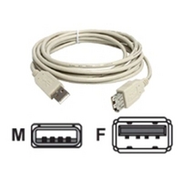 StarTech.com USB 2.0 Extension Cable 3.1m Beige