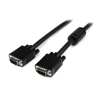 startechcom 6 ft coax high resolution monitor vga video cable hd15 to  ...