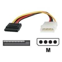 Startech 6 LP4 Male Molex To Serial ATA - Power Adapter 0.2m